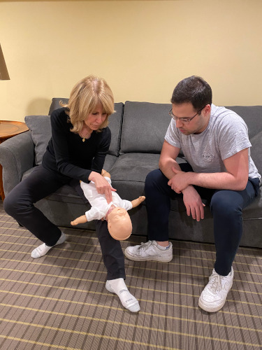 Infant Doll CPR techniques