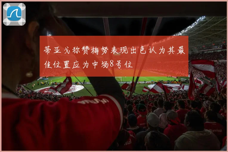 蒂亚戈称赞梅努表现出色认为其最佳位置应为中场8号位